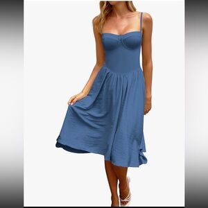 NWT CHYRll  Elegant Blue Women's  Dress